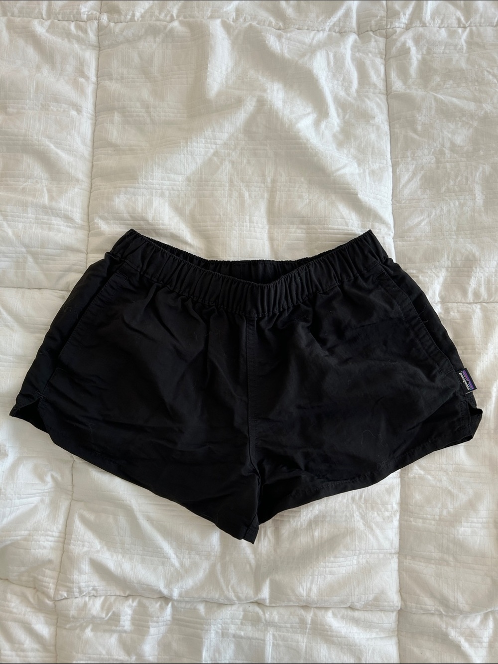 Patagonia Baggies Shorts – Women’s XS – Black Athletic / Casual